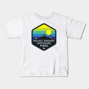 MOUNT RAINIER NATIONAL PARK WASHINGTON Kids T-Shirt